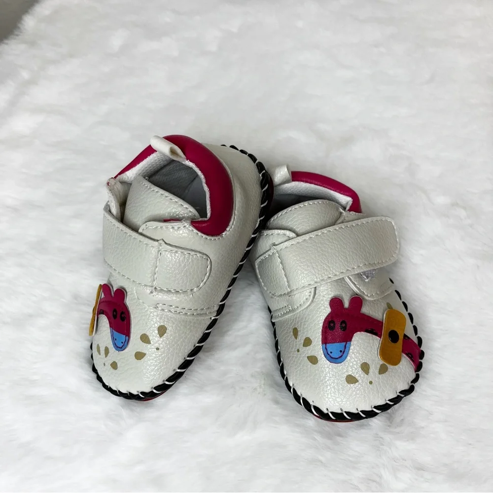 Lincman Giraffe Soft Sole Walking Moccasins